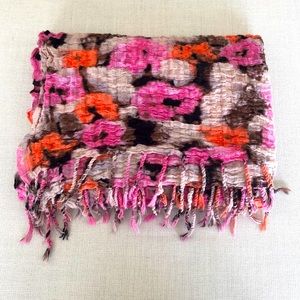 J. Crew Gauze Textured Scarf with Fringe
